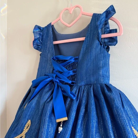 Dollcake gleam in the light dress royal blue - Picture 7 of 7